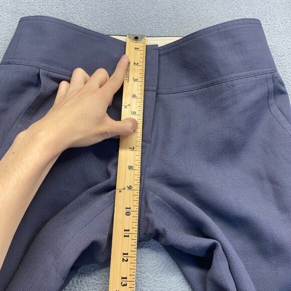 J.Crew‎ Women's Charcoal Pants Size 2,Favorite Fit,100% Wool,Lined,Pockets,Zip - Picture 6 of 11